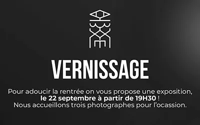 Exposition photo – Vernissage le 22 septembre
