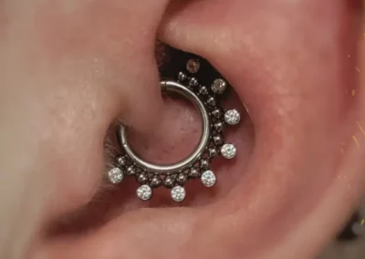 Piercing daith