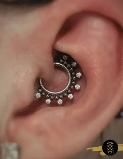 Piercing daith