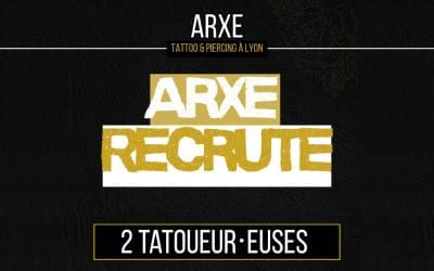 ARXE recrute 2 tatoueur.euses