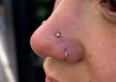 Piercing nez